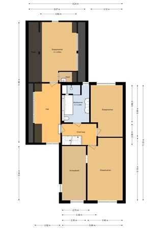 Floorplan - Eemlandia 35, 3752 XR Bunschoten-Spakenburg